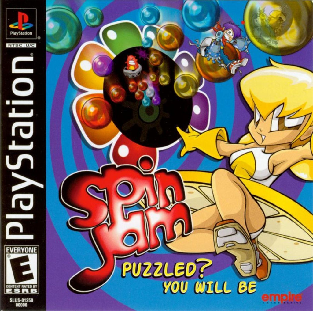 Spin Jam – PlayStation 1 (PS1)