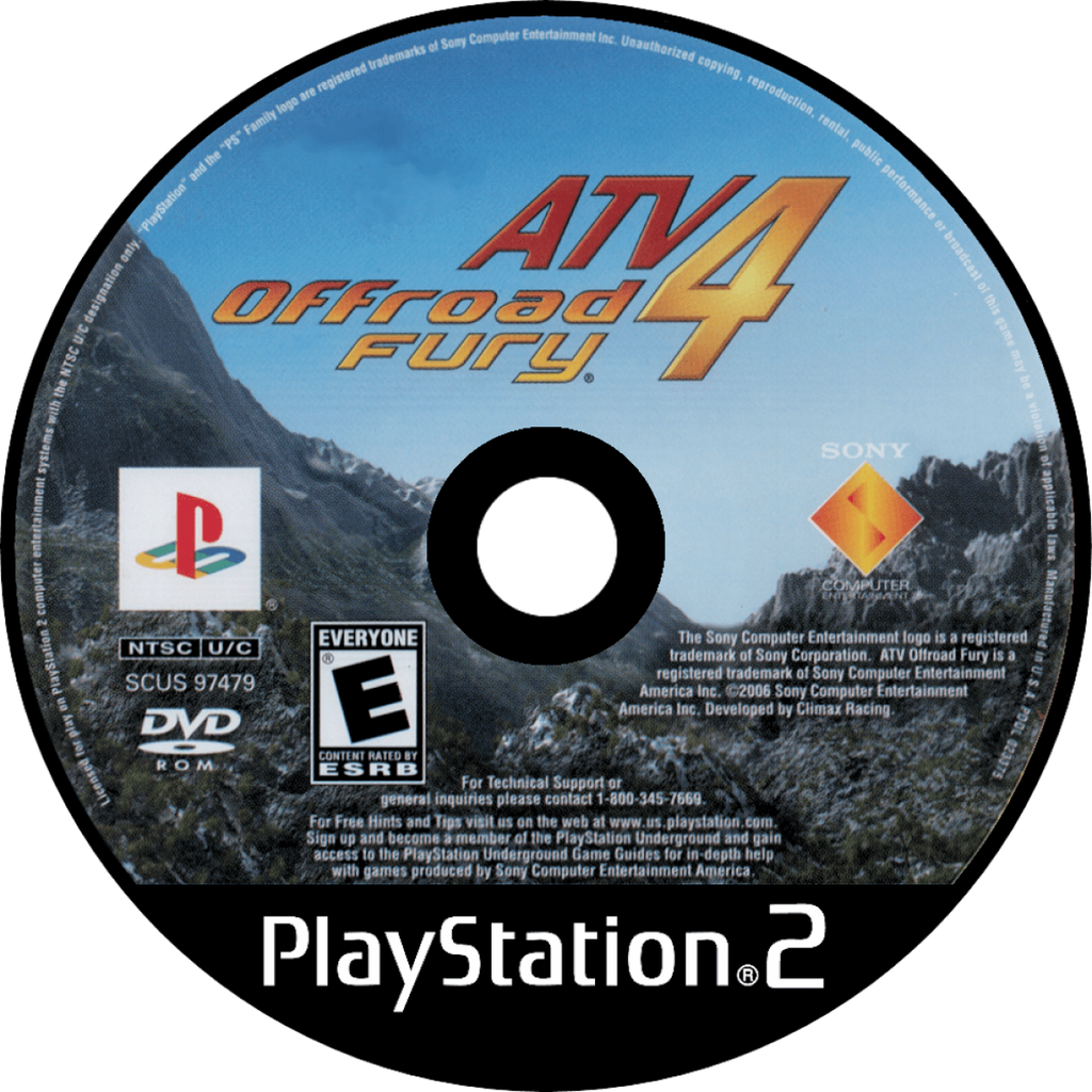 ATV Offroad Fury 4 – PlayStation 2 (PS2)