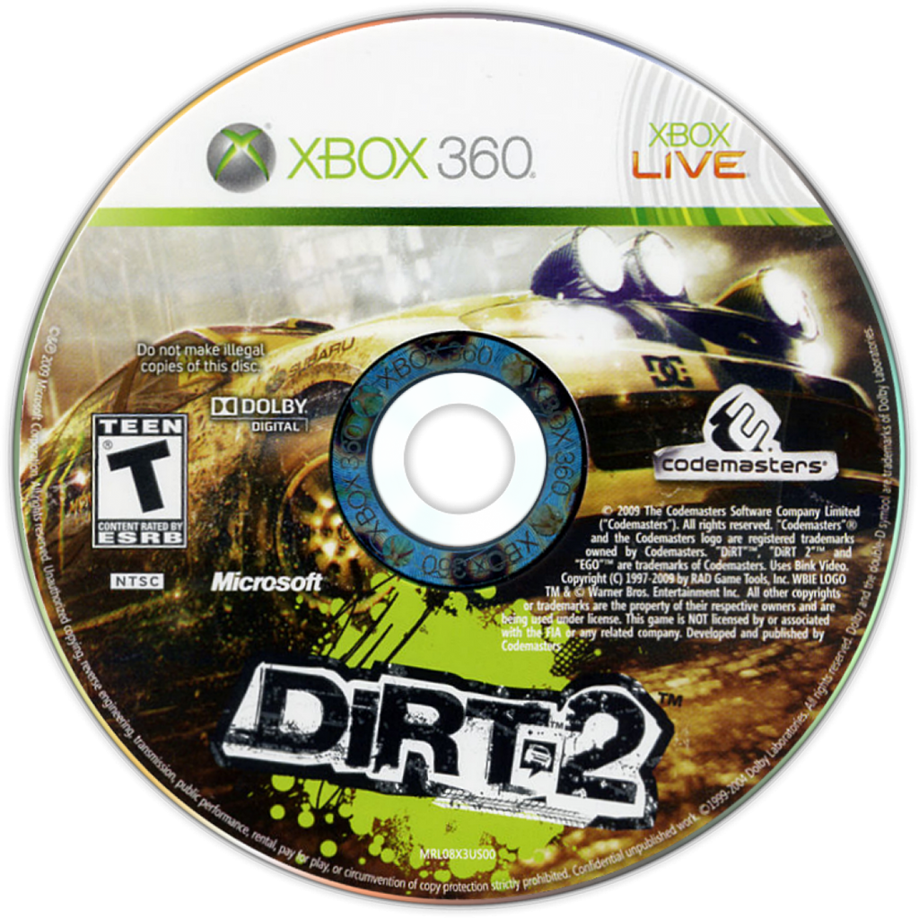 Dirt 2 – Xbox 360 (X360)