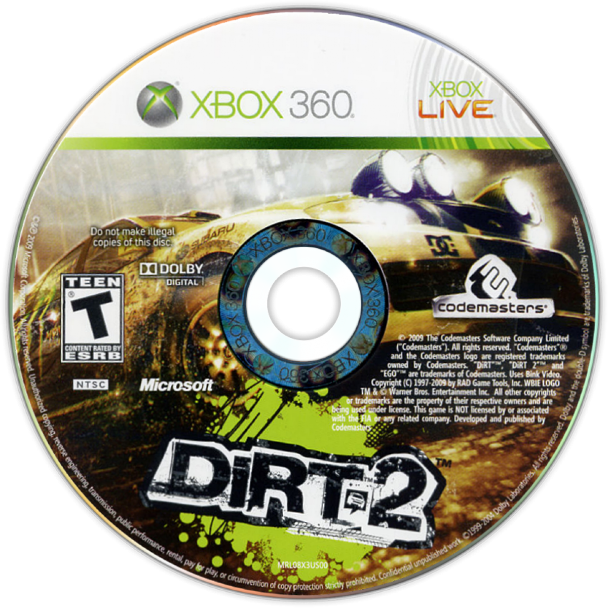 Dirt 2 – Xbox 360 (X360)