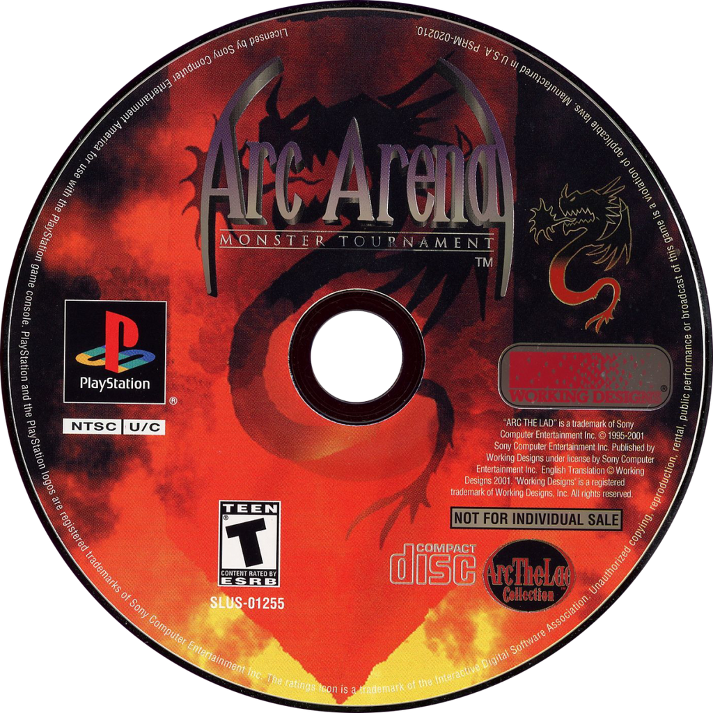 Arc the Lad Collection – PlayStation 1 (PS1)