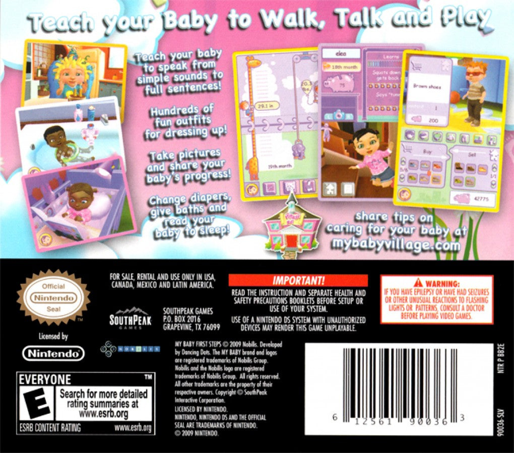 My Baby First Steps – Nintendo DS (DS)