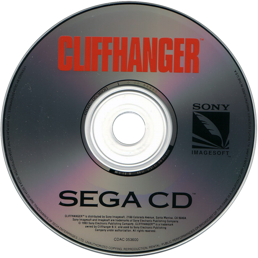 Cliffhanger – Sega CD (SCD)