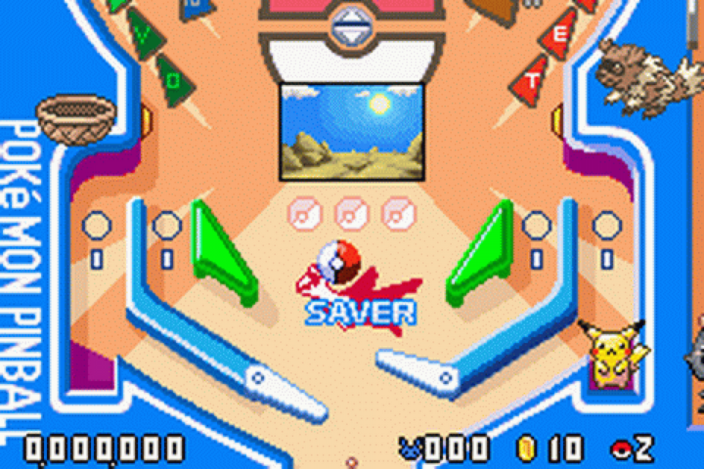 Pokemon Pinball: Ruby and Sapphire – Game Boy Advance (GBA)