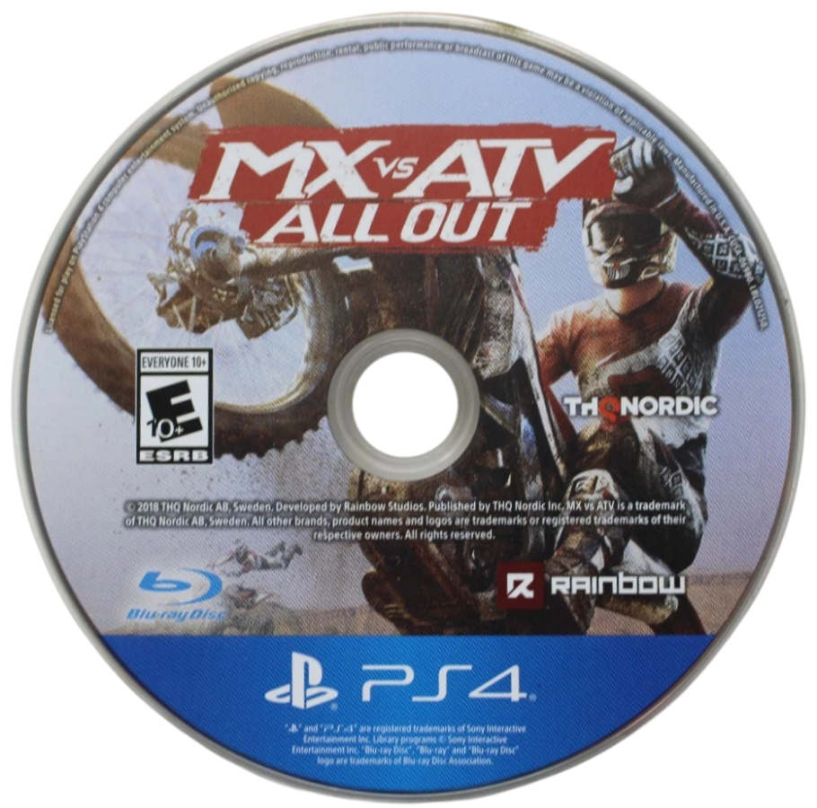 MX vs ATV: All Out – PlayStation 4 (PS4)
