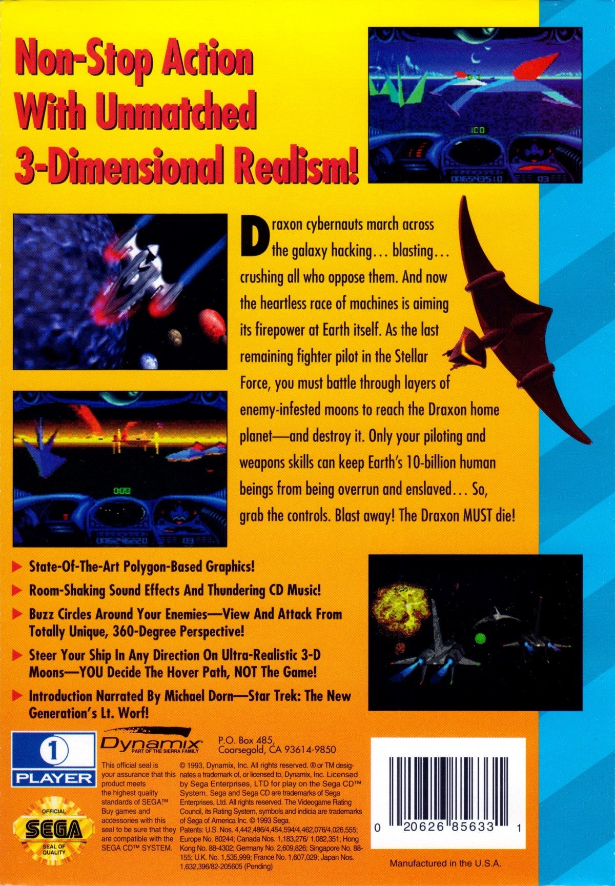 Stellar Fire – Sega CD (SCD)