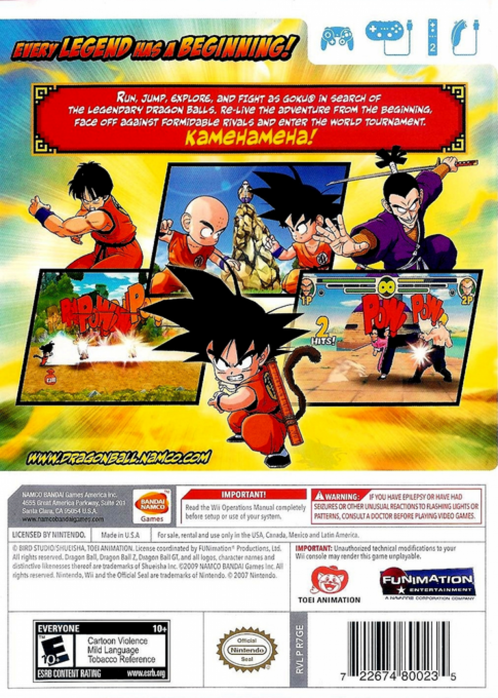 Dragon Ball: Revenge of King Piccolo – Nintendo Wii (Wii)