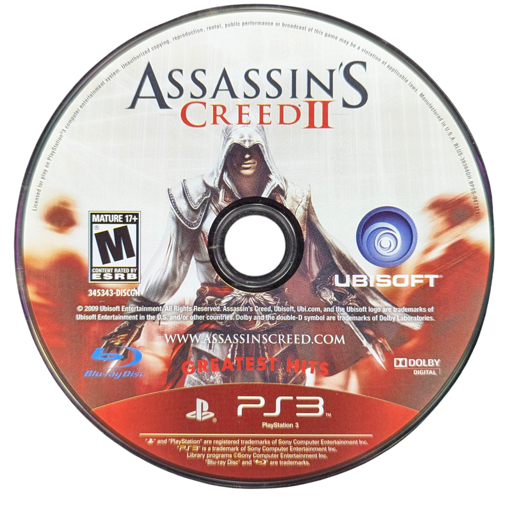 Assassin's Creed II [Greatest Hits] – PlayStation 3 (PS3)