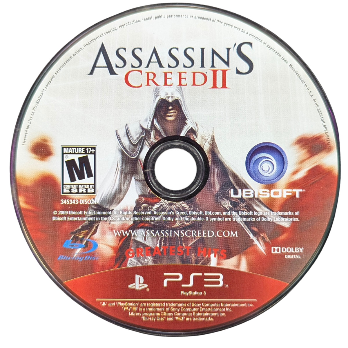 Assassin's Creed II [Greatest Hits] – PlayStation 3 (PS3)