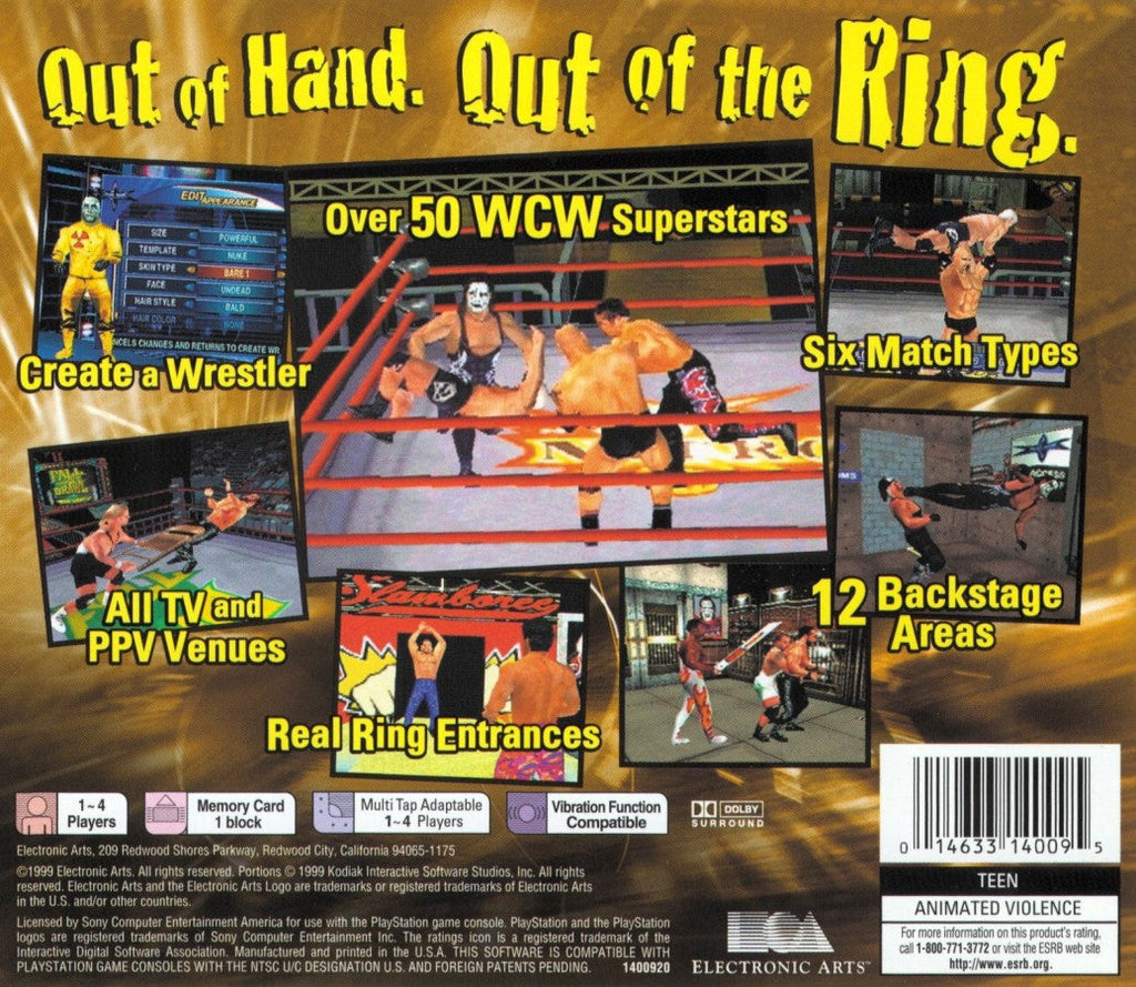 WCW Mayhem – PlayStation 1 (PS1)