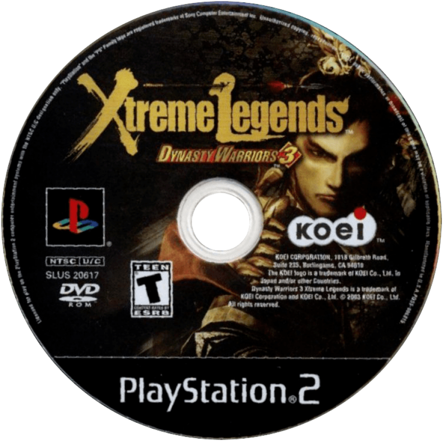 Dynasty Warriors 3: Xtreme Legends – PlayStation 2 (PS2)