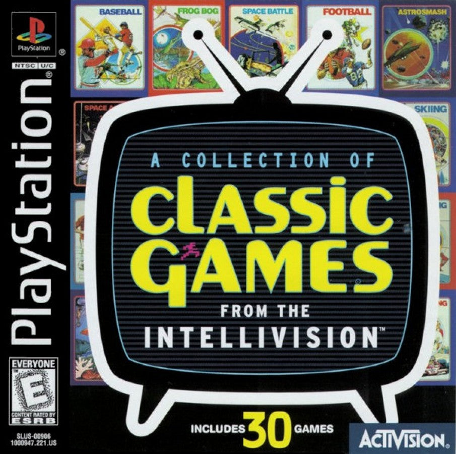 A Collection of Intellivision Classic Games – PlayStation 1 (PS1)