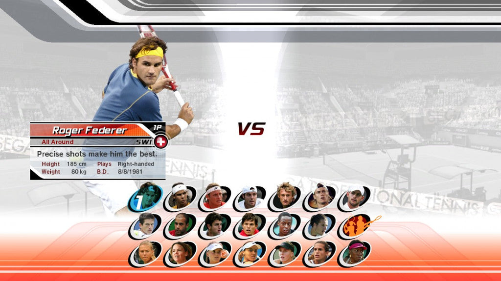 Virtua Tennis 3 – PlayStation 3 (PS3)