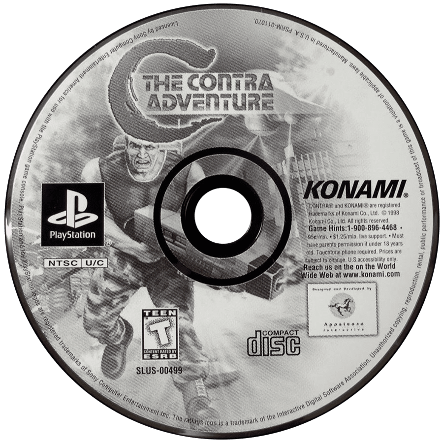 C: The Contra Adventure – PlayStation 1 (PS1)