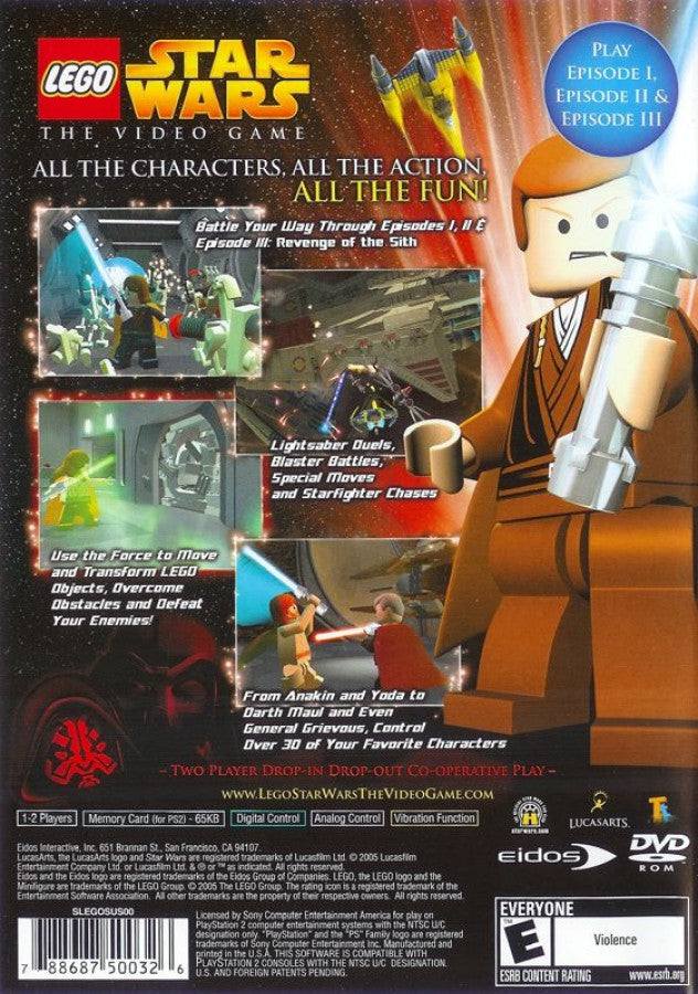 LEGO Star Wars: The Video Game [Greatest Hits] – PlayStation 2 (PS2)