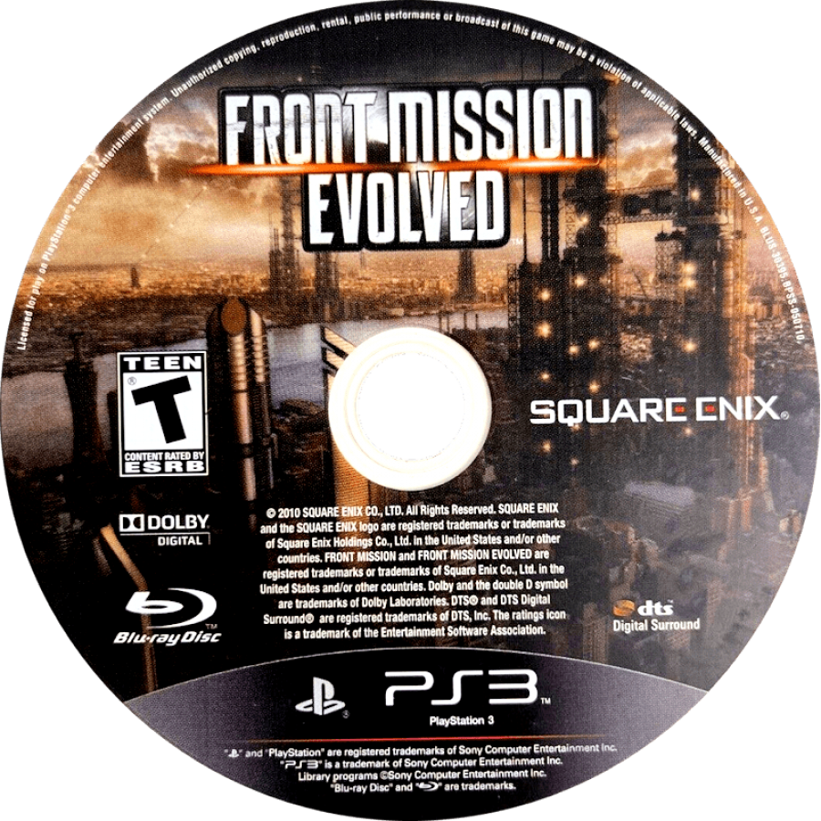 Front Mission: Evolved – PlayStation 3 (PS3)