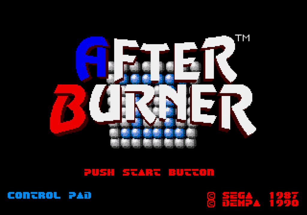 After Burner II – Sega Genesis (GEN)
