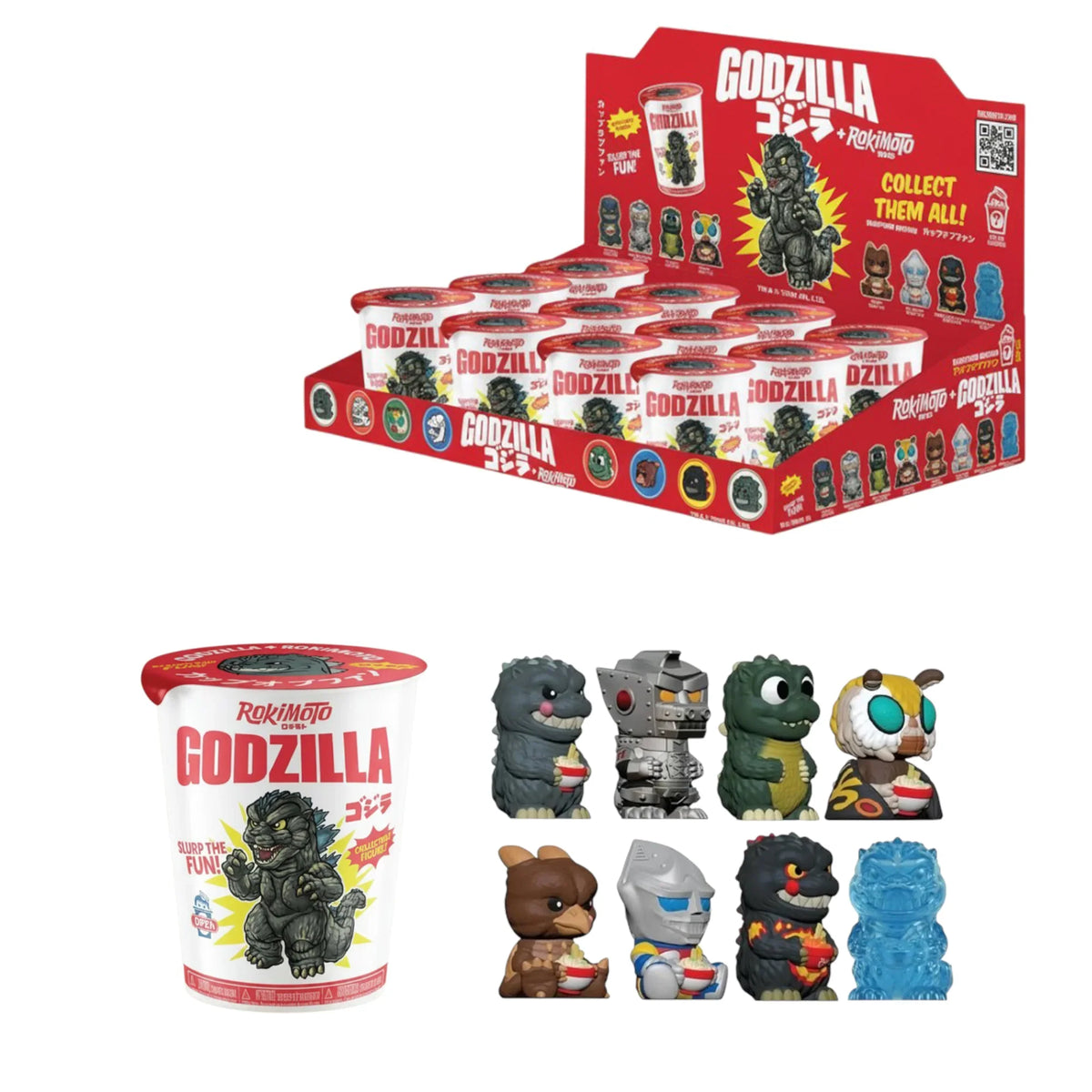 Godzilla Ramen Cup Figures Blind Boxes – Blind Box