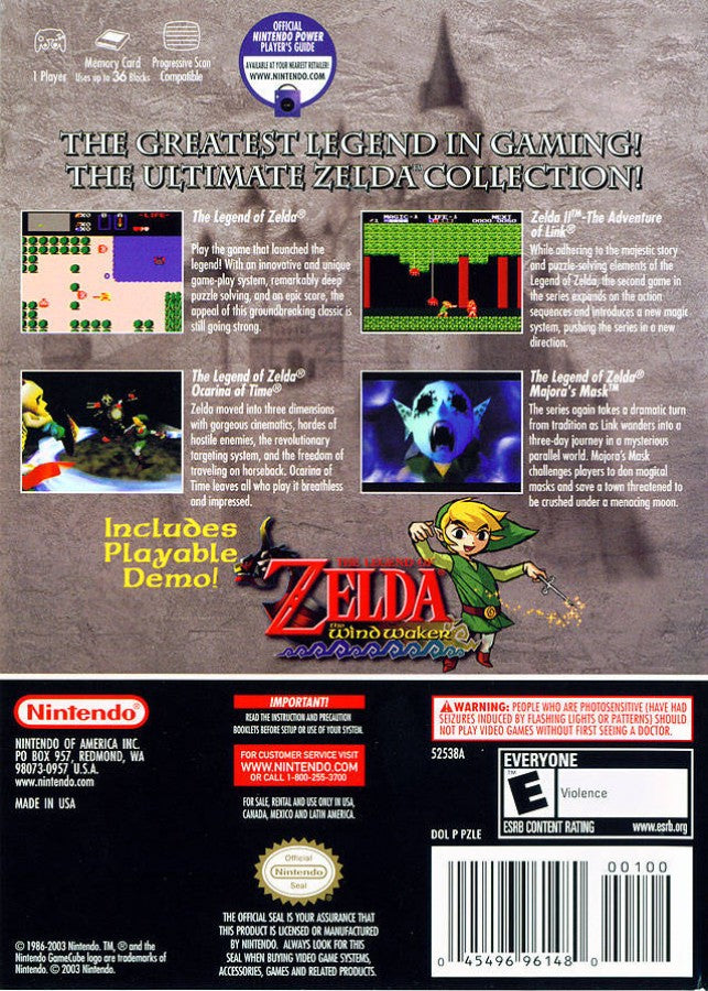 The Legend of Zelda [Collector's Edition] – GameCube (GC)