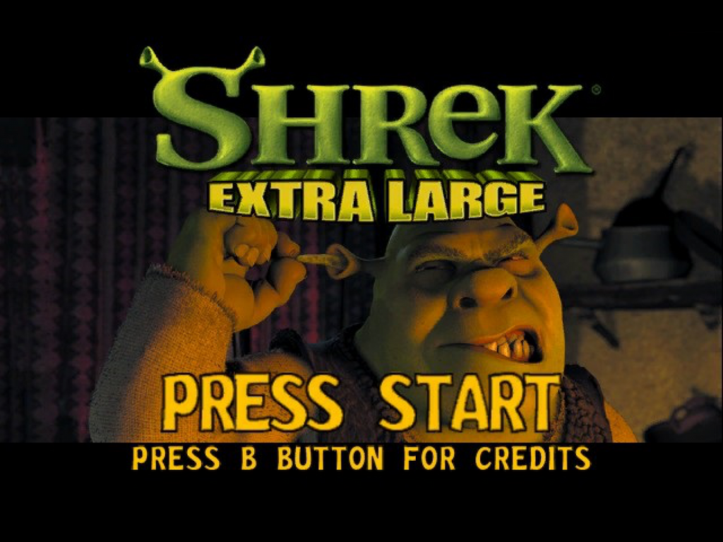 Shrek: Extra Large – GameCube (GC)