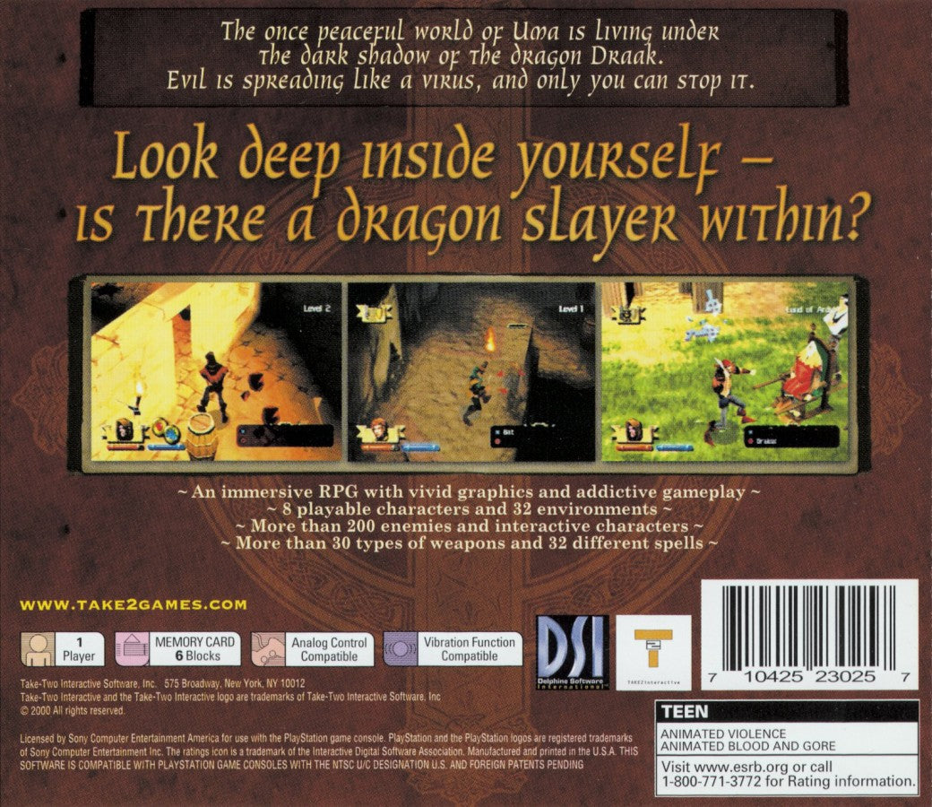 Darkstone – PlayStation 1 (PS1)