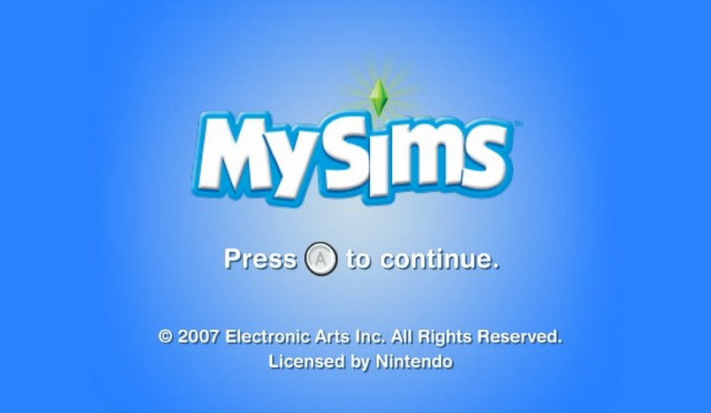 MySims – Nintendo Wii (Wii)