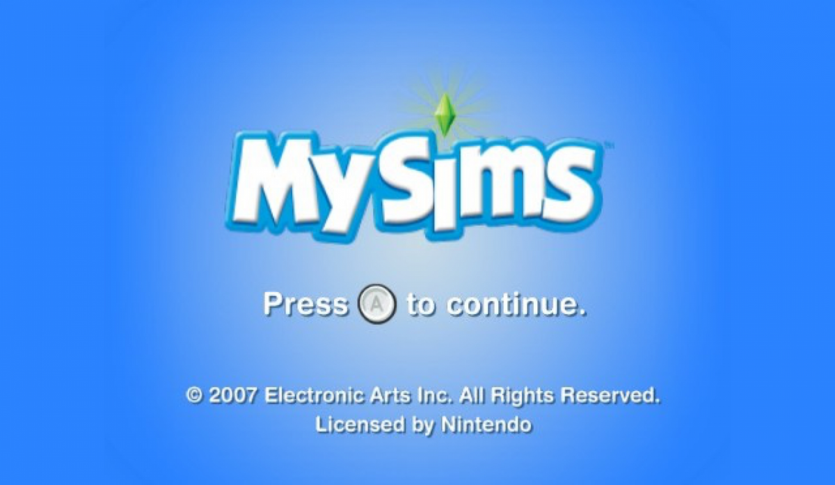 MySims – Nintendo Wii (Wii)