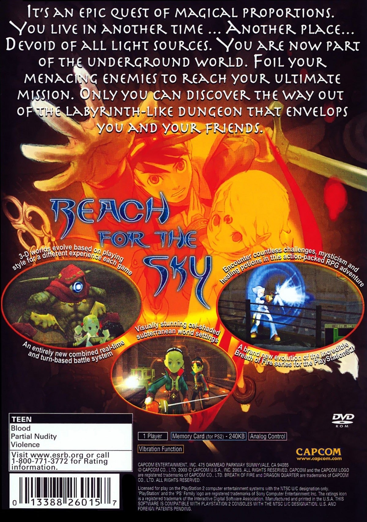 Breath of Fire: Dragon Quarter – PlayStation 2 (PS2)