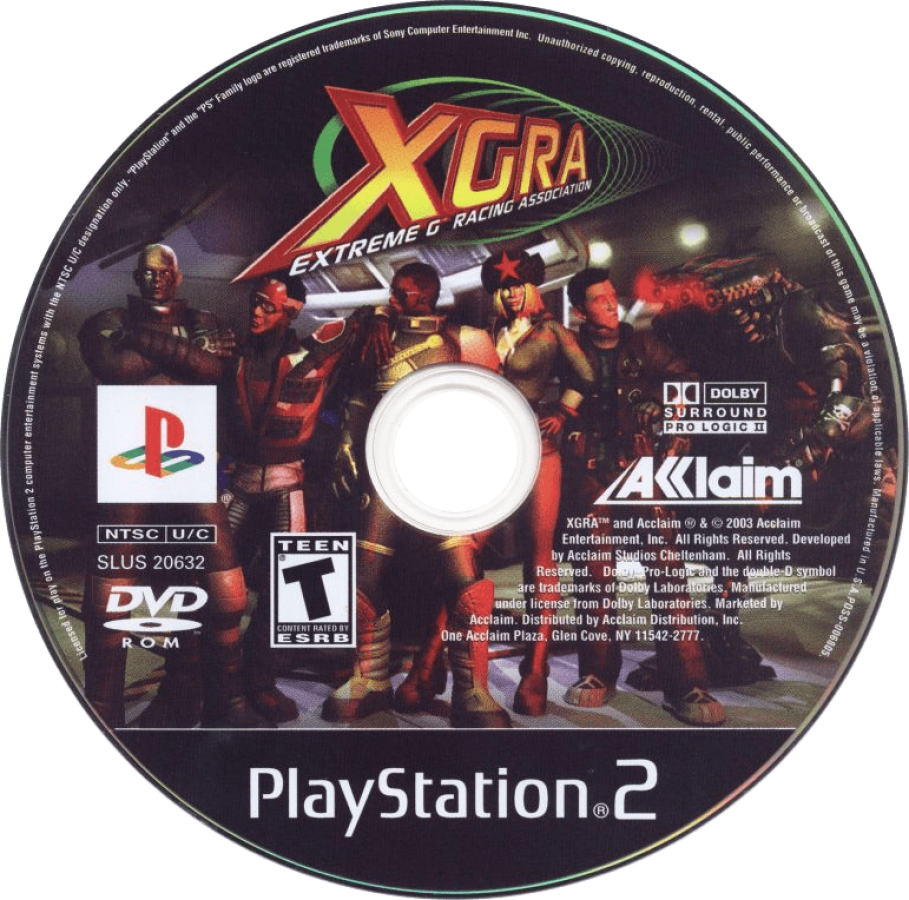 XGRA: Extreme G Racing Association – PlayStation 2 (PS2)
