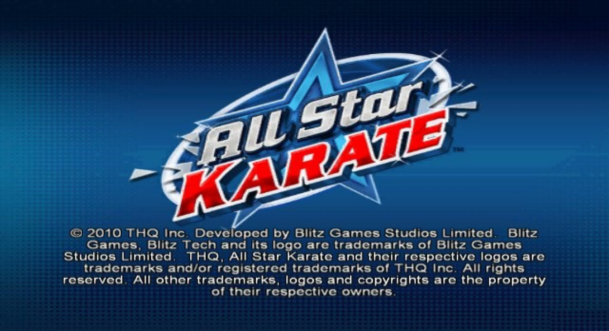 All Star Karate – Nintendo Wii (Wii)