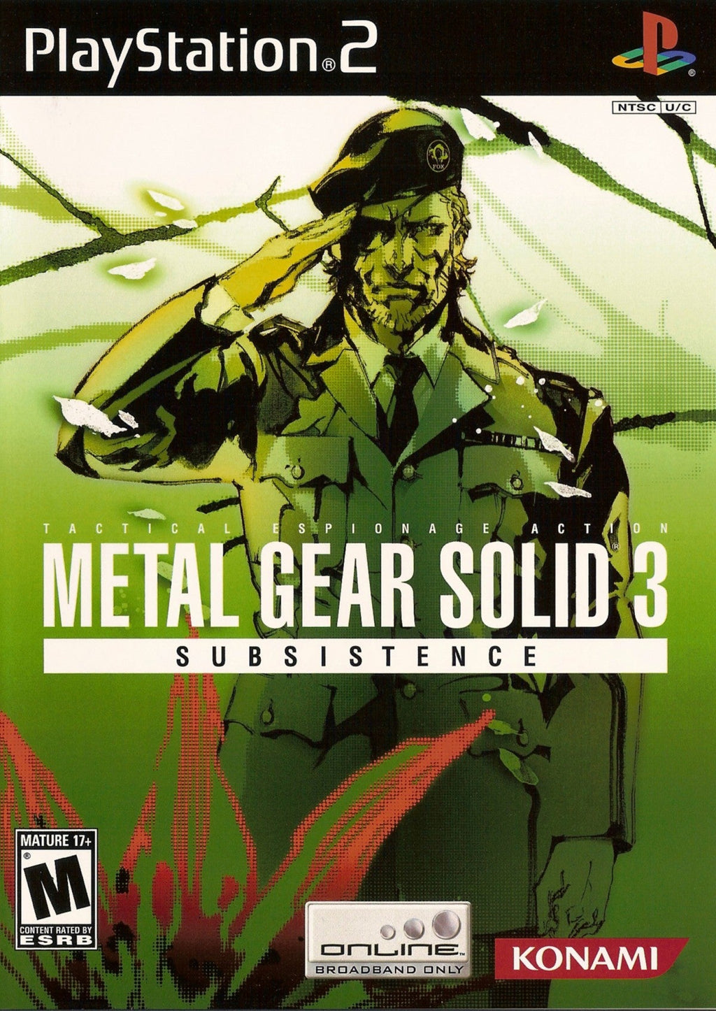Metal Gear Solid 3 Subsistence – PlayStation 2 (PS2)