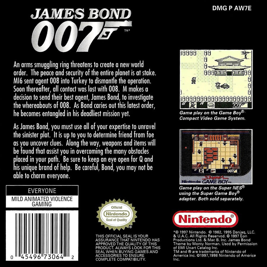 007 James Bond – Game Boy (GB)