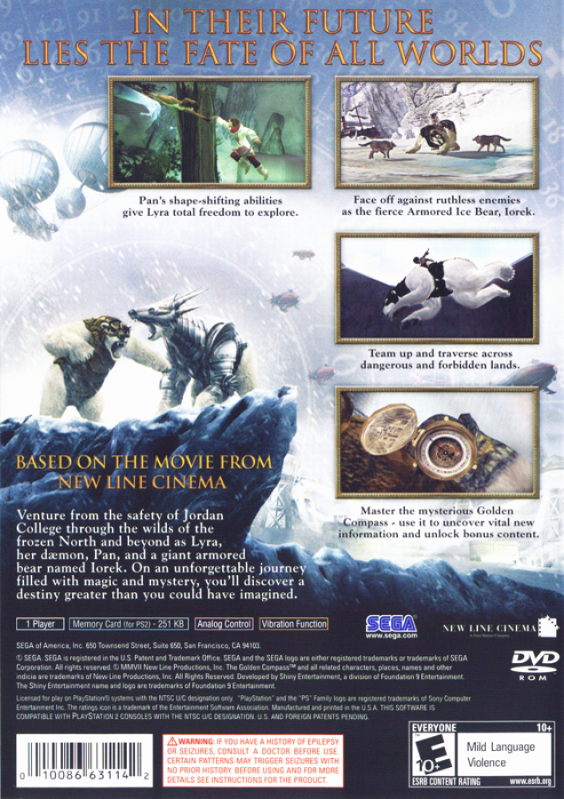 The Golden Compass – PlayStation 2 (PS2)
