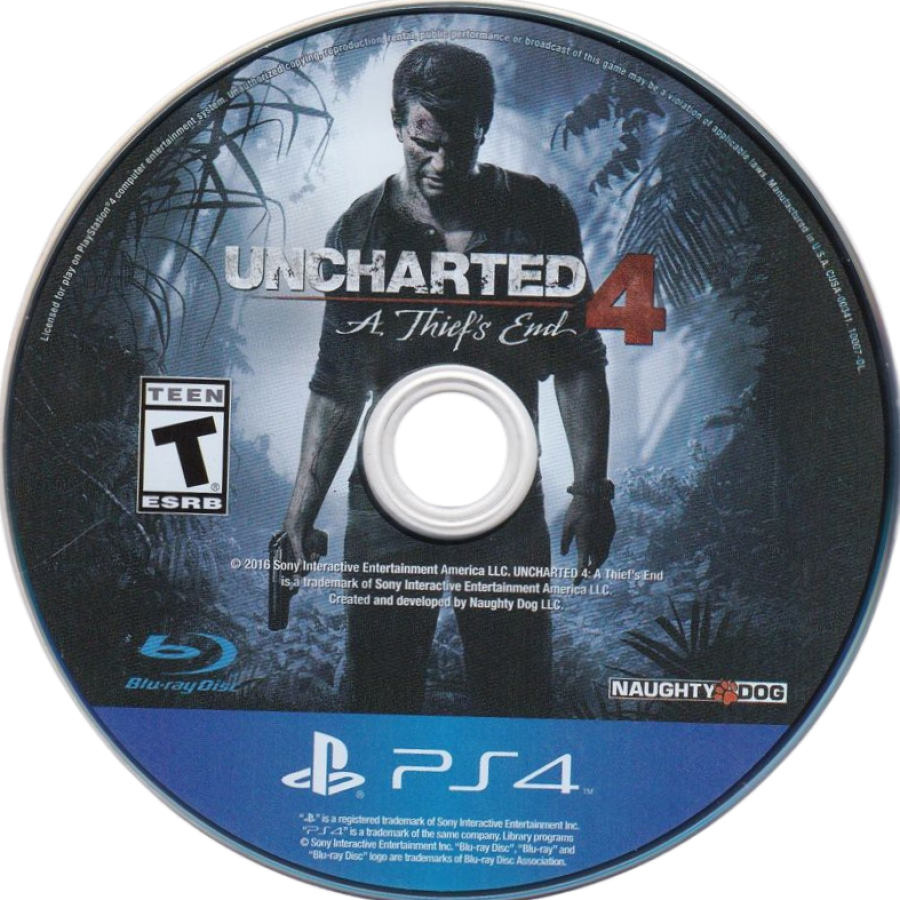 Uncharted 4: A Thief's End [Not for Resale] – PlayStation 4 (PS4)