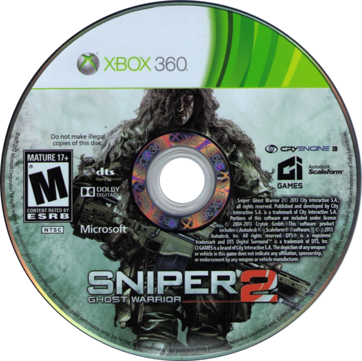 Sniper Ghost Warrior 2 [Bulletproof Steelbook Edition] – Xbox 360 (X360)