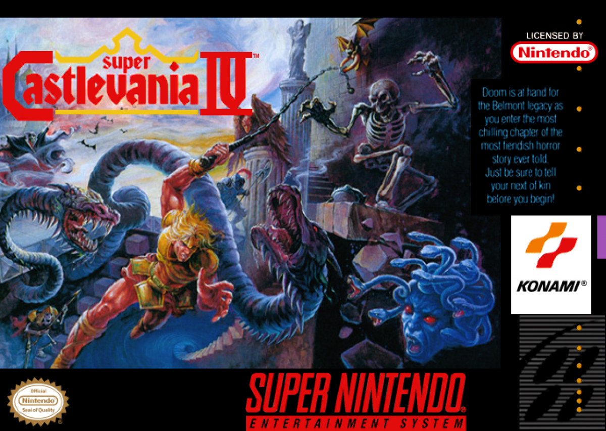 Super Castlevania IV  – Super Nintendo Entertainment System (SNES)