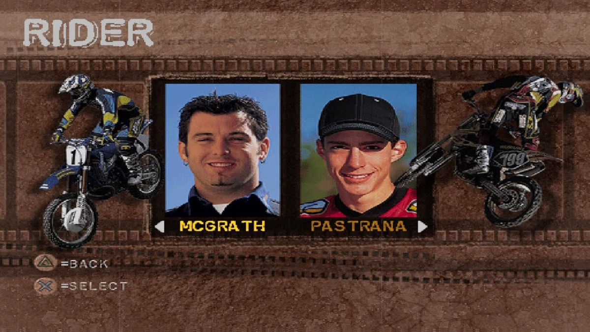 Freestyle Motorcross: McGrath vs. Pastrana – PlayStation 1 (PS1)