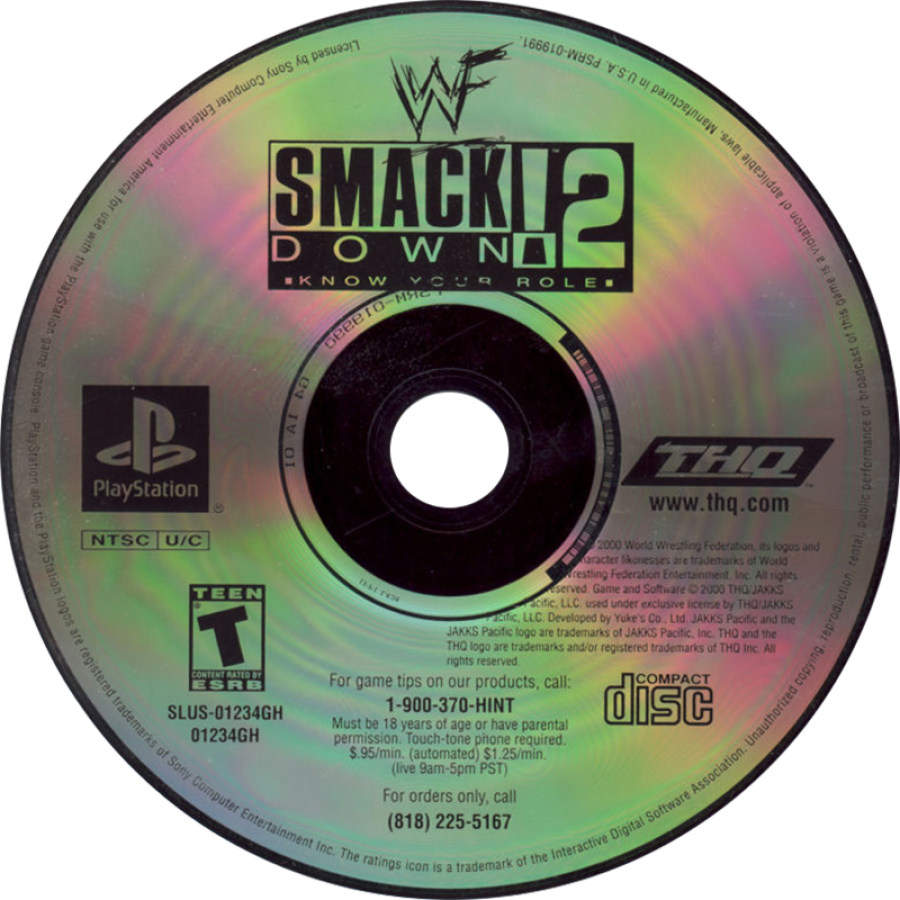 WWF Smackdown [Greatest Hits] – PlayStation 1 (PS1)