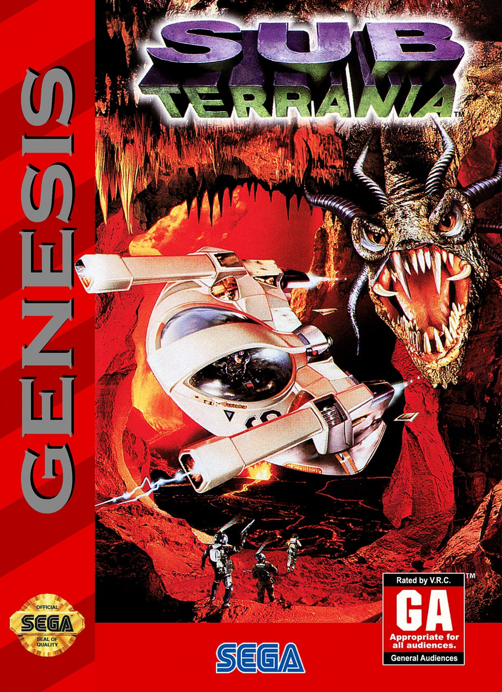 Sub Terrania – Sega Genesis (GEN)