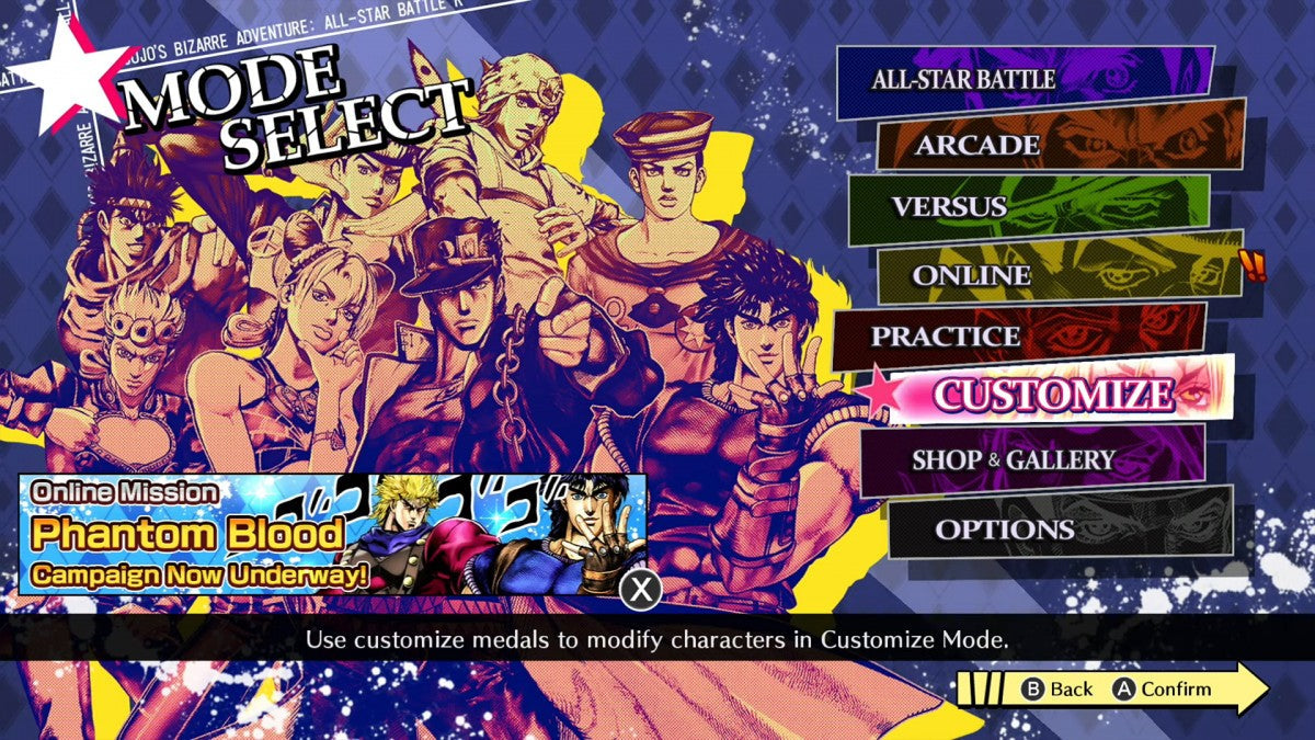 JoJo's Bizarre Adventure: All-Star Battle R — Nintendo Switch (NS)