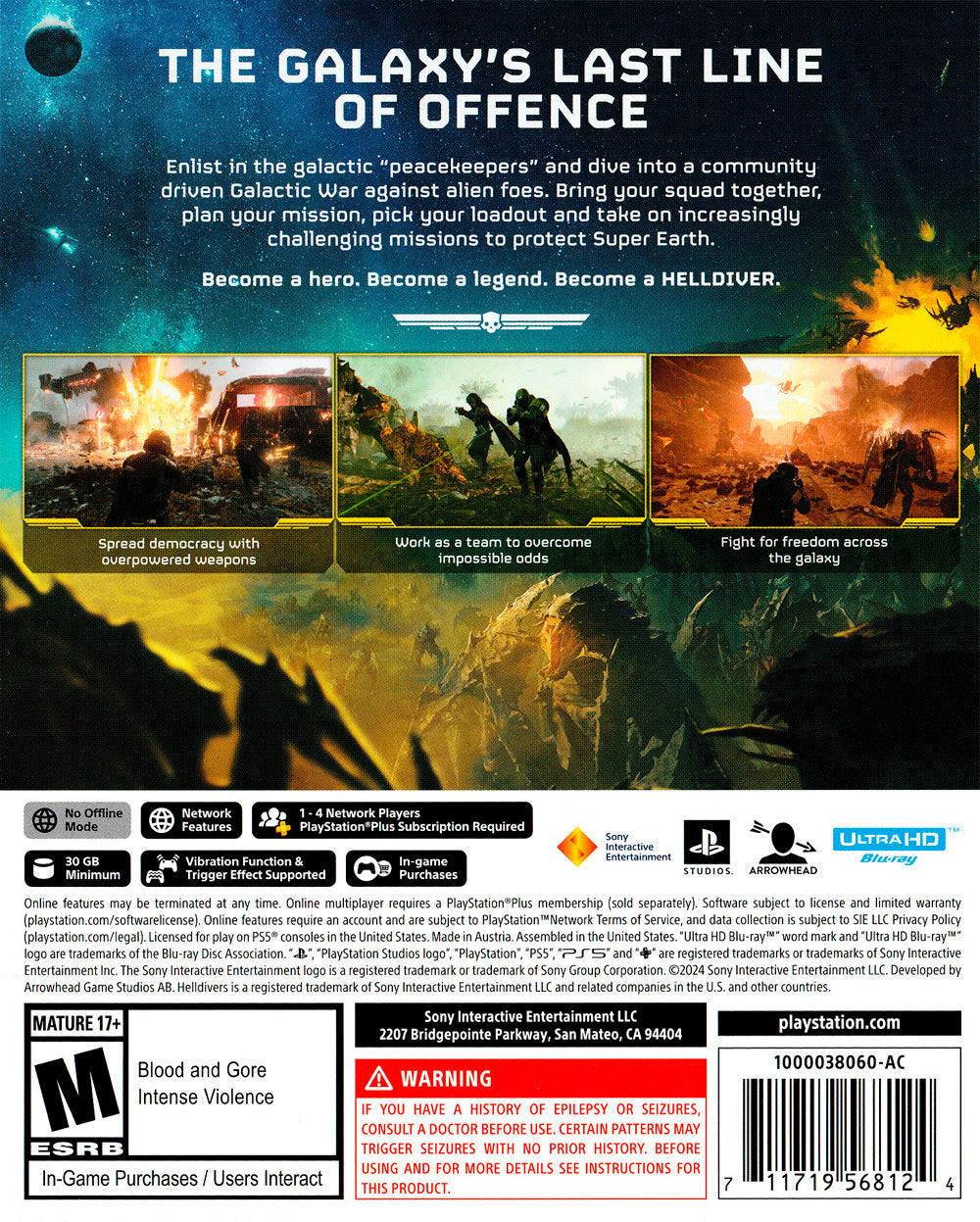 Helldivers II (PlayStation 5)