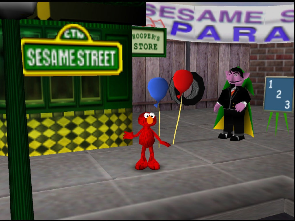 Elmo's Number Journey [In Box] [Missing Manual] – Nintendo 64 (N64)