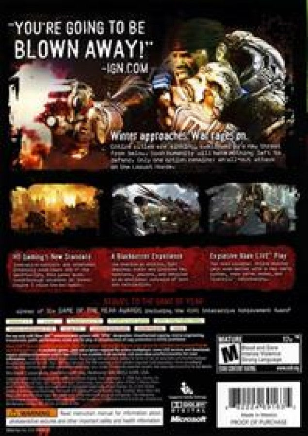 Gears of War 2 – Xbox 360 (X360)