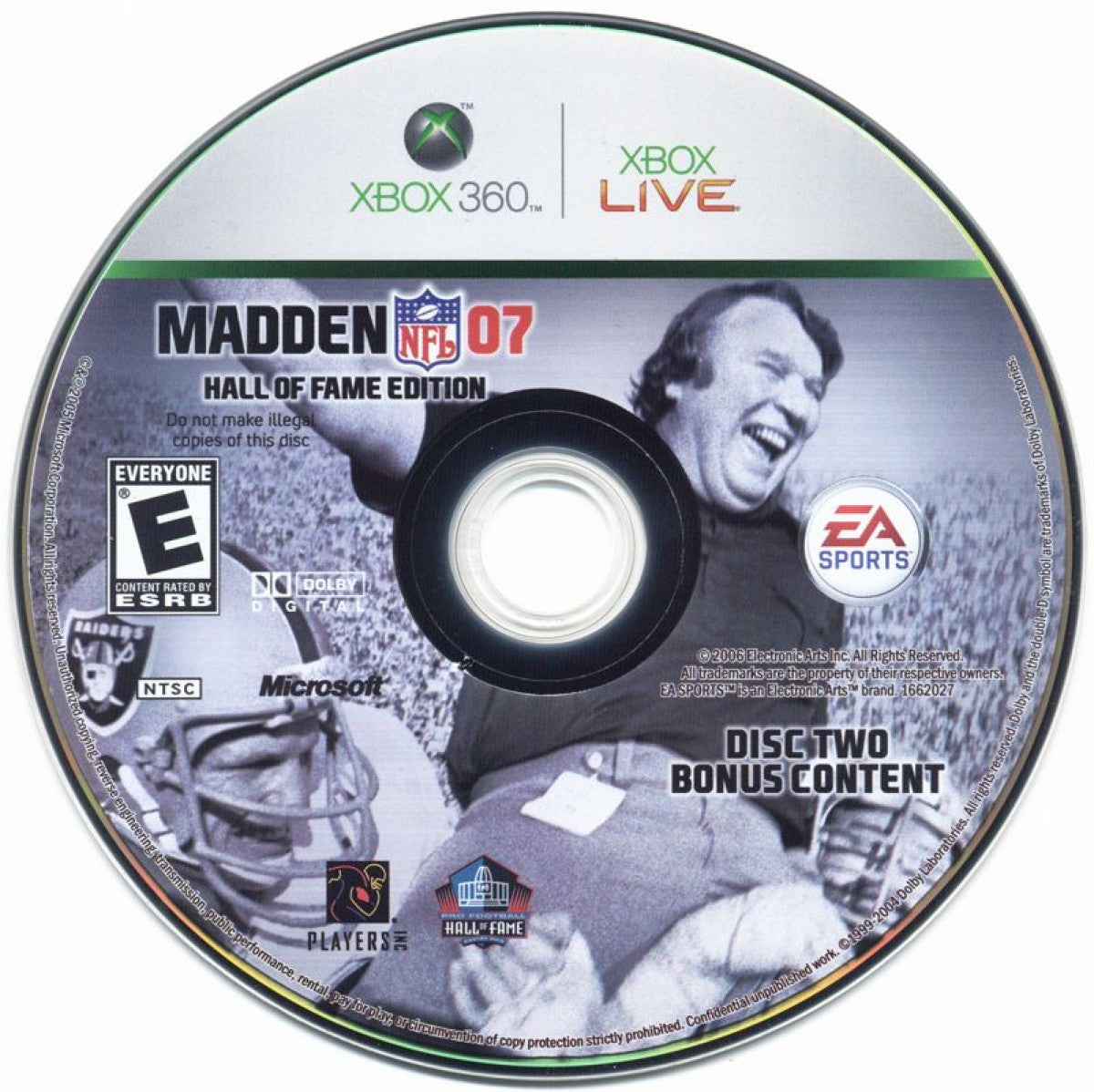 Madden NFL 2007 Hall of Fame Edition – Xbox 360 (X360)