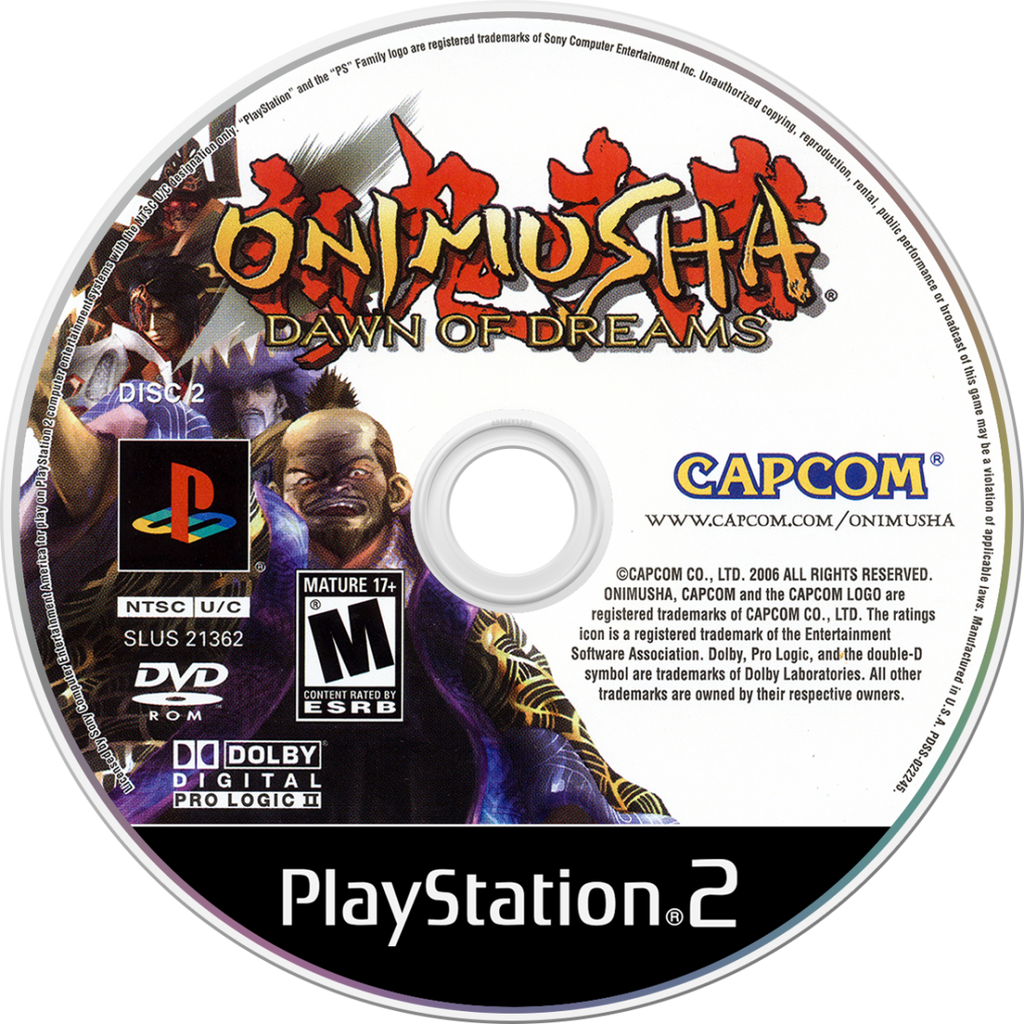 Onimusha: Dawn of Dreams – PlayStation 2 (PS2)