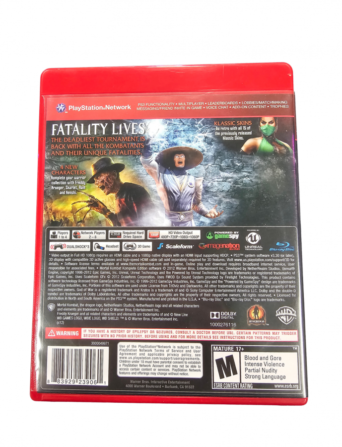 Mortal Kombat [Komplete Edition] [Greatest Hits] – PlayStation 3 (PS3)