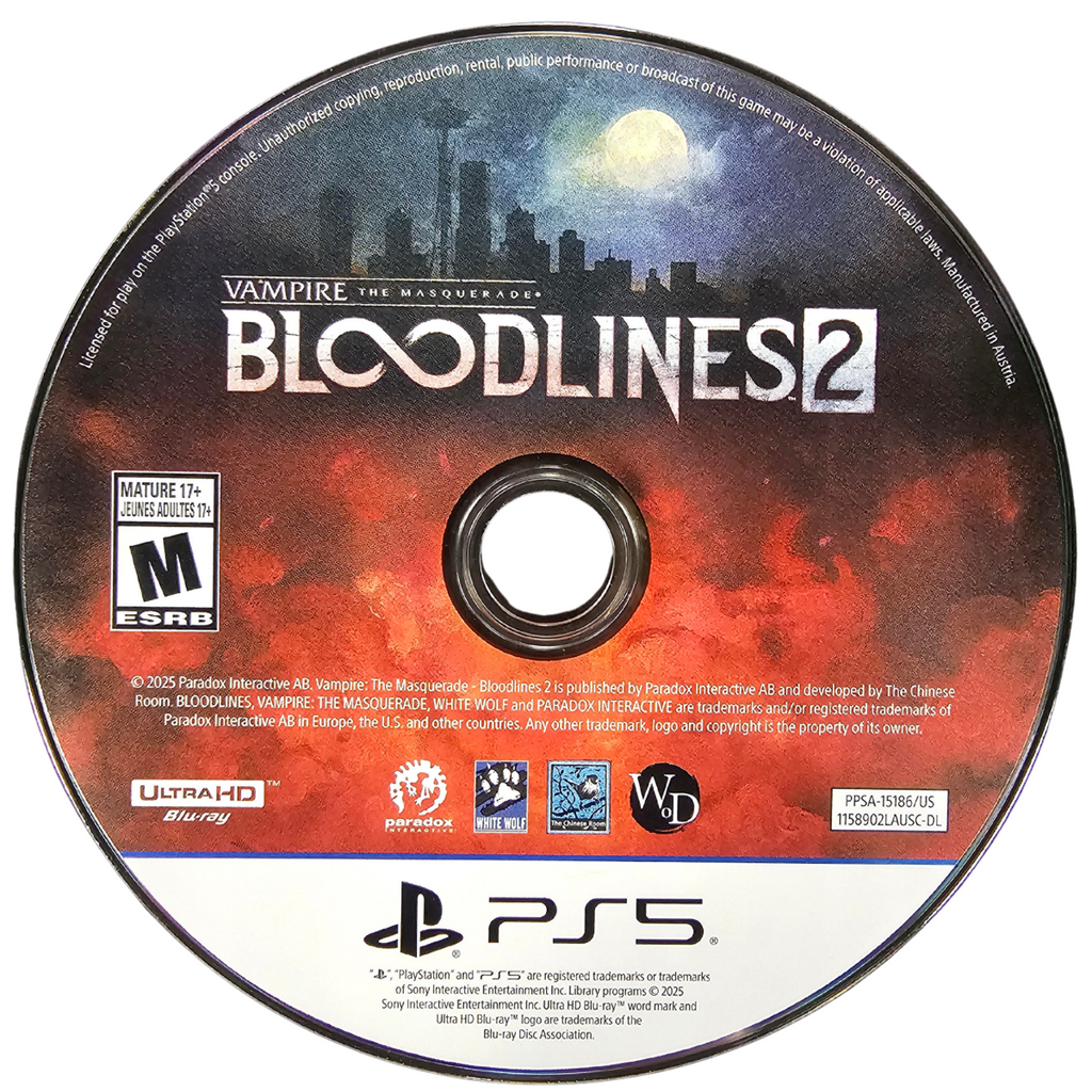 Vampire The Masquerade: Bloodlines 2 – Playstation 5 (PS5)