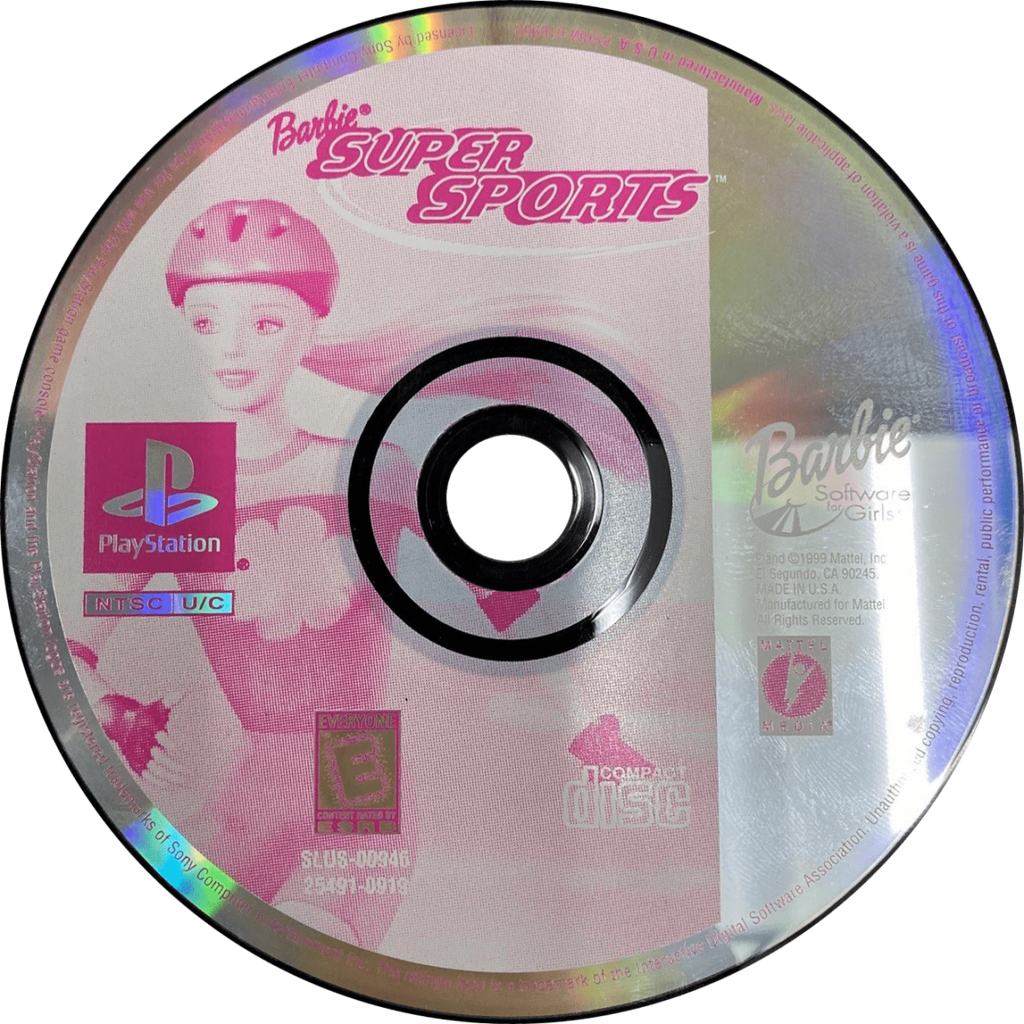 Barbie Super Sports – PlayStation 1 (PS1)