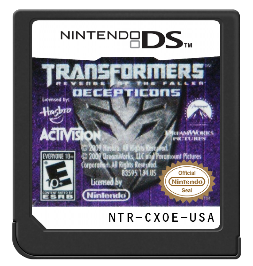 Transformers: Revenge of the Fallen: Decepticons — Nintendo DS (DS)