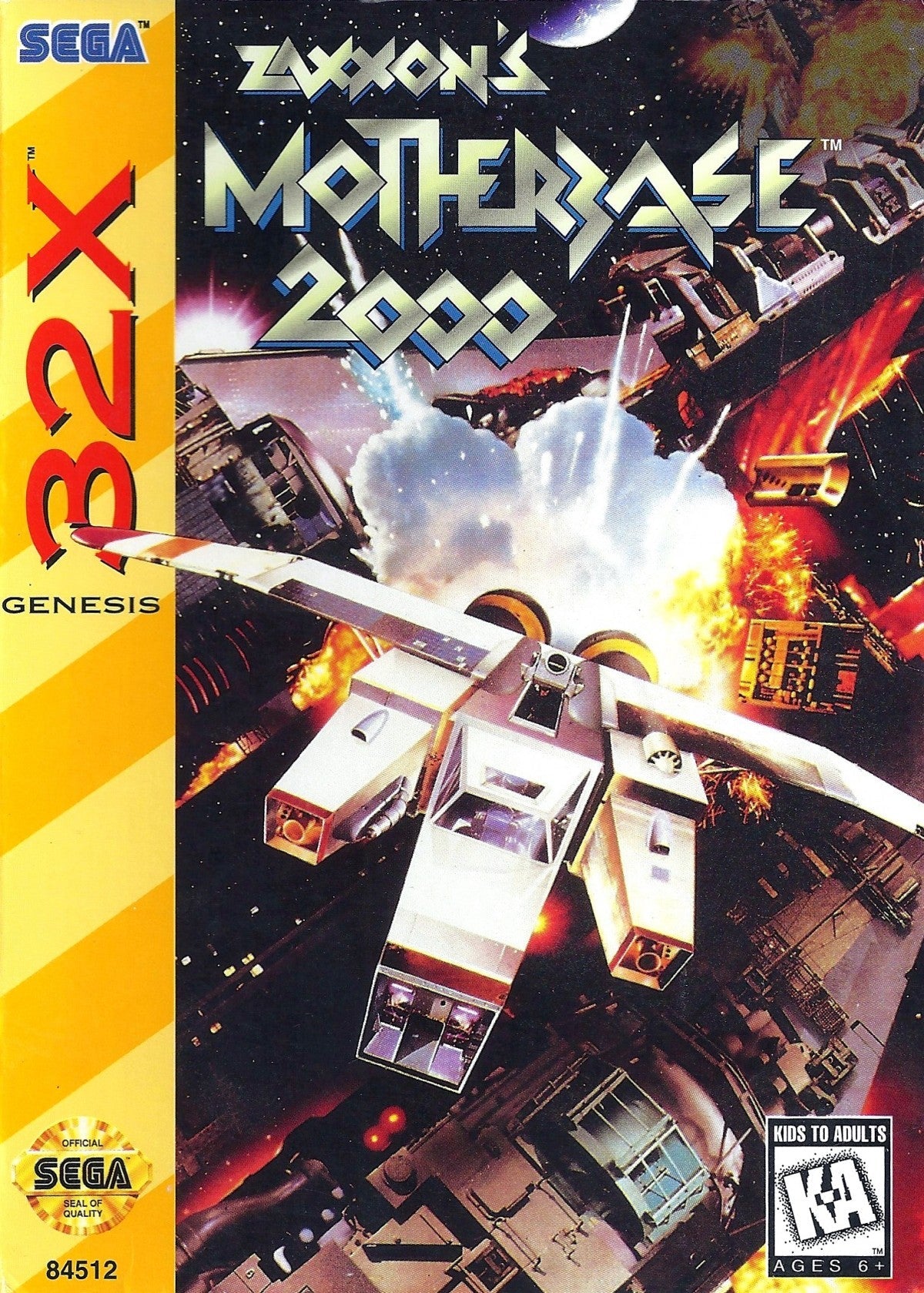Zaxxon Motherbase 2000 – Sega 32X (32X)